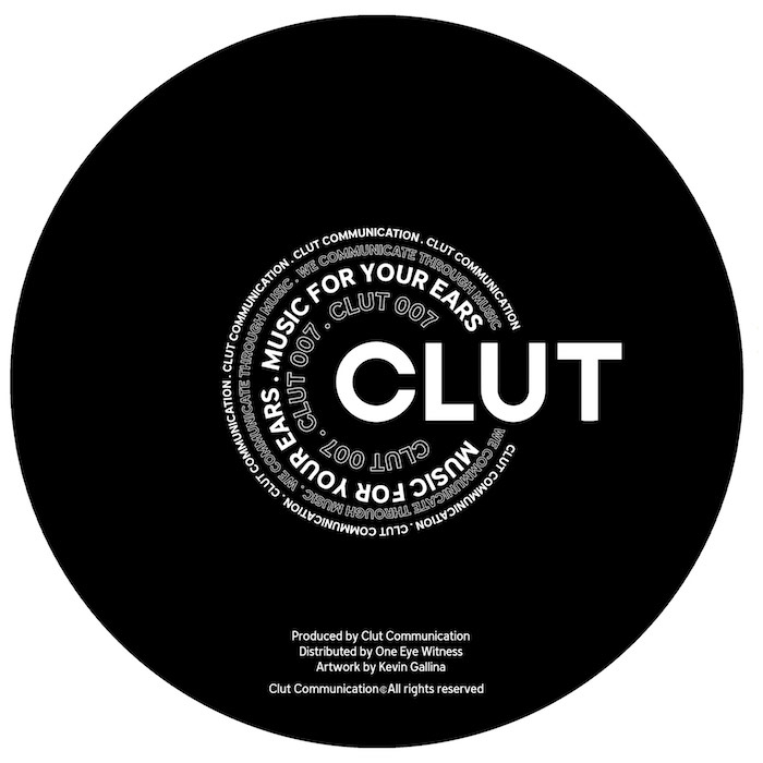 ( CLUT 007 ) ALRIC AERIAL & ELECTRODYNAMIQUE - Electro Aerial EP ( 12" ) Clut Communication